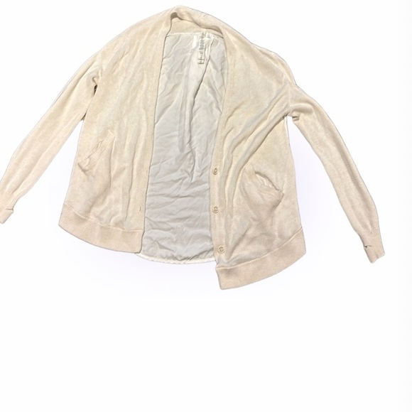 Lululemon beige  cardigan with pockets Sz 4 - Picture 14 of 16